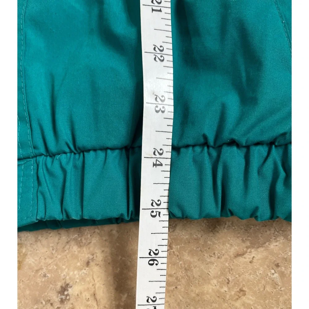 Members Only Teal Jacket Men's Size Medium Lightweight Windbreaker Classic Korea